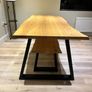 Ash wood table and bench Image 4