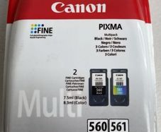 Canon Pixma Multipack 560 / 561 Black And Color. School office copies work from home house hold items Gillette Labs Blades.The Best A Man Can Get. Closing down sale - all must go!