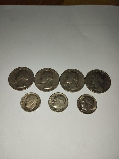 USA coins 1947 to 1980