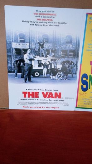The Snapper, The Van, The Commitments movie posters