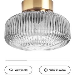 ikea ceiling lamp x 2