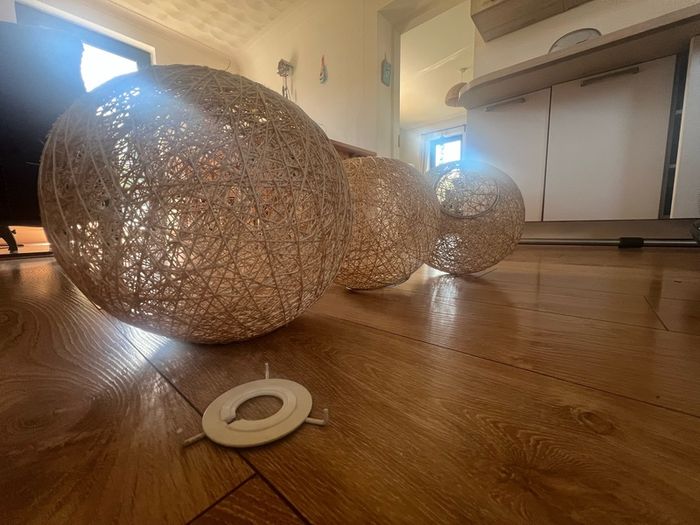 3x Lampshades