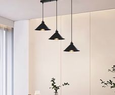 Rural Retro Industrial 3 Light Pendant (Free Delivery)
