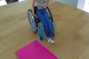 Barbie Fashionistas wheelchair and ramp