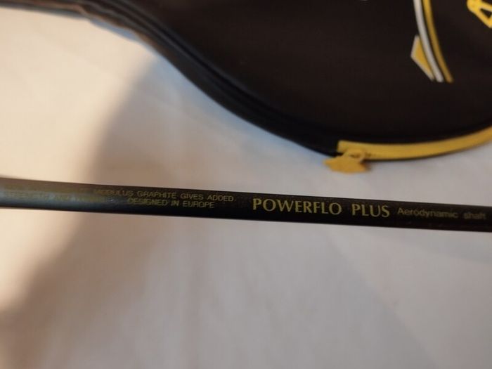 Carlton Power flow + Badminton Racket and carry case