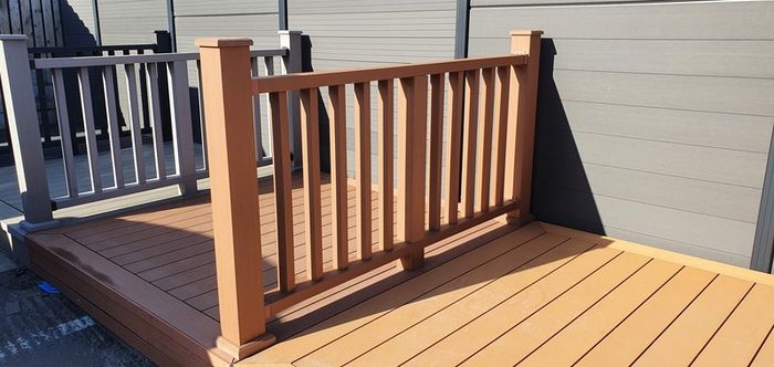 Composite decking supplied and fitted