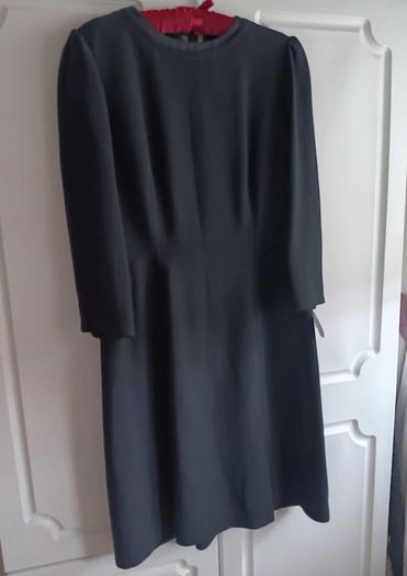 Vintage Designer Dress with Signature Hardware