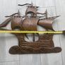 Hand-Crafted Copper Ship Santa Maria Image 8