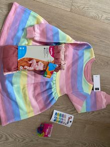 Dress and sleepsuits
