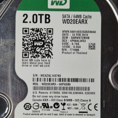 WD hard disk drive 2TB with special content