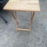 Wood folding table Image 2