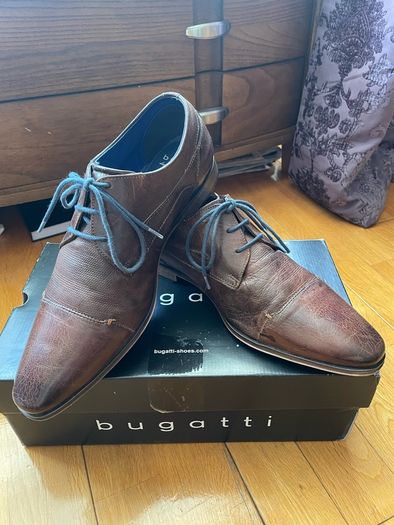 Bugatti men's brown shoes - EU 43 (UK 9/9.5)