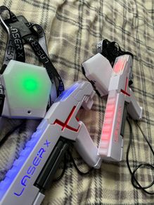 Laser X two player tag game