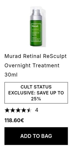 RRP84e Murad Retinol Youth Renewal Oil Drops 30ml and 15ml Murad Soothing Oat and Peptide Cleanser. Designed to reduce wrinkles in 2 weeks and increase skin firmness by 68% in 4 weeks,