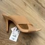Zara nude Perspex heels bnwt Image 3