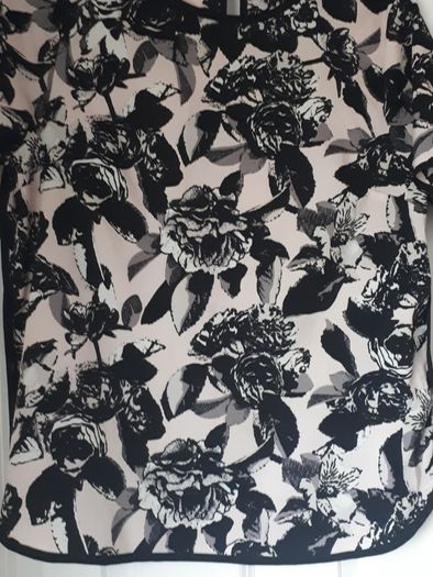 Top cream and black