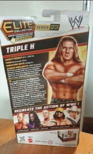 Wwe elite Triple H DX series 23 Mattel