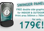 swinger panel pavement signs