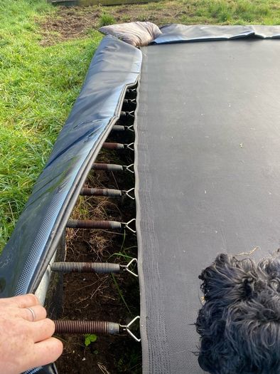 In-ground trampoline