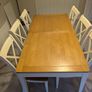 Solid Wood Table & Chairs Image 2
