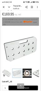Trend MFT jig for making Multi function tables.
