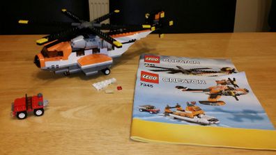 Lego Creator 7345 Transport Chopper