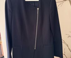 women's Zara light dark blue coat