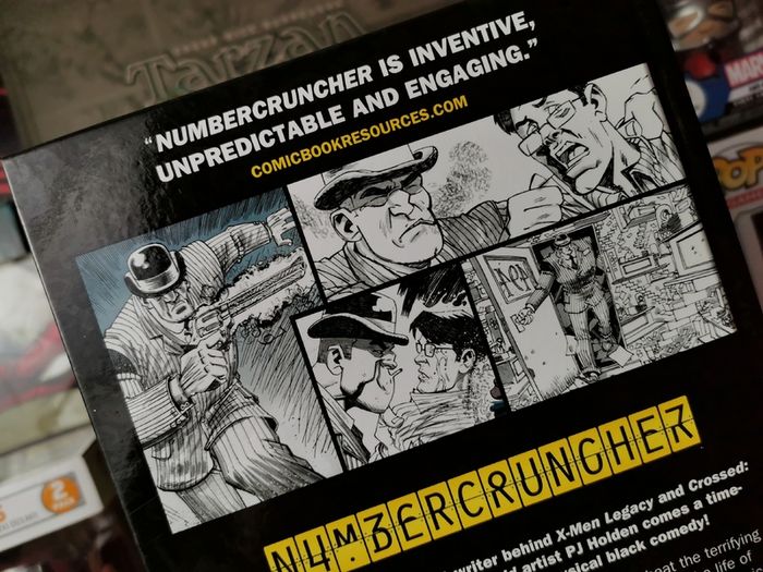 Number Cruncher ! Graphic Novel ! Hardcover ! 2014 ! by Titan Comics !