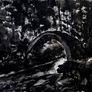 Killarney in black and white watercolour Image 2