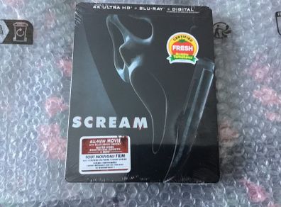 Scream 2022 4K Steelbook Dolby Vision (reboot) American/Canadian Import