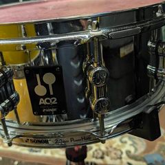 sonor aq2 steel snare drum