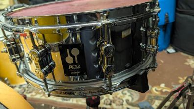 sonor aq2 steel snare drum