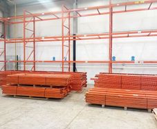 Warehouse storage racking
