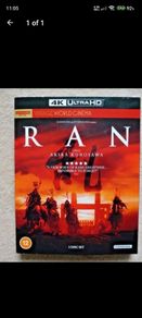 Ran 4.k.. three disc edition with slip cover