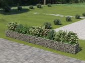 Gabion Raised Bed Galvanised Steel 540x50x50 cm