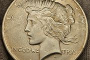 USA United States 1922 Silver Peace Dollar