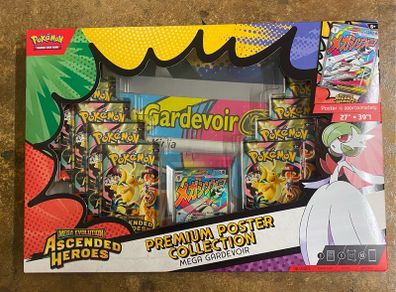Pokemon Ascended Heroes Premium Poster Collection Mega Gardevoir