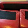 Red Leather Couch Image 8