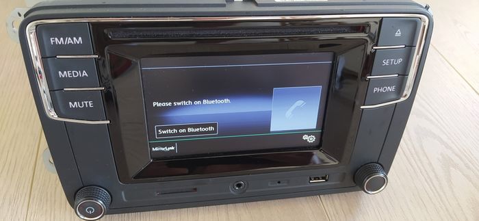 Volkswagen radio with bluetooth