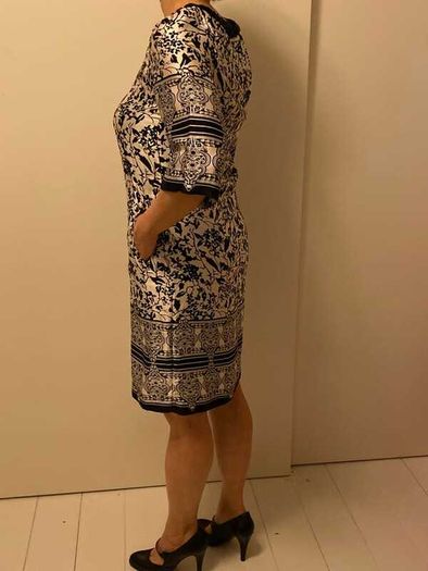 SNob by sans noblesse silk dress