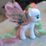 Blossomforth Water Wing Cutie Waterwing HTF Brushable 3inch MLP G4 My Little Pony Image 3