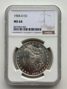1904 O Silver Morgan dollar