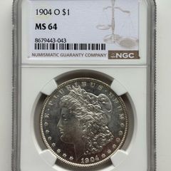 1904 O Silver Morgan dollar