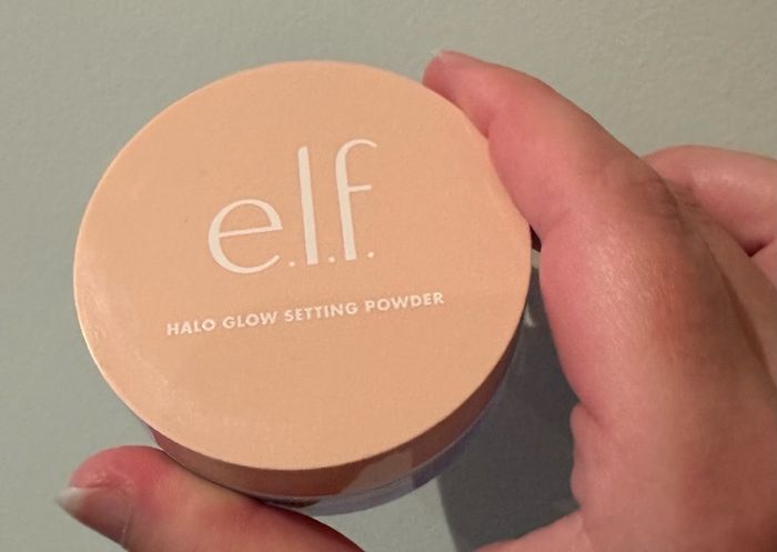 Elf pink setting powder