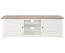 TV Cabinet White 110x30x40cm Engineered Wood
