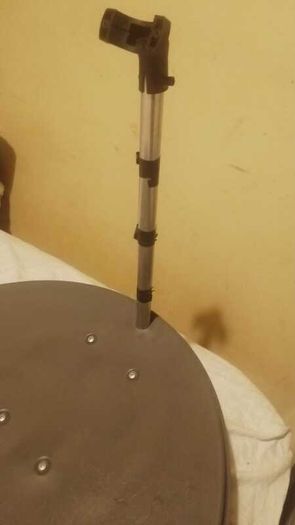 25'' Satellite Dish, New LNB & Receiver Set Top Box