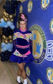Irish dancing dress