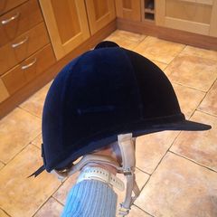 horse riding helmet