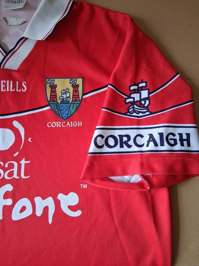 Cork Jersey. Official Oneills Cork GAA Jersey Year 2000 To 2002. Authentic Original From Year 2000. Not A Modern Day Remake.  Collect In Dublin Or Receive Via Post.