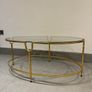Gold coffee table Image 2